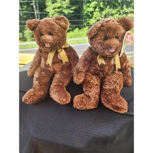 Ty Beanie Buddies United States & England Flag  2002 FIFA World Cup Soccer Bear